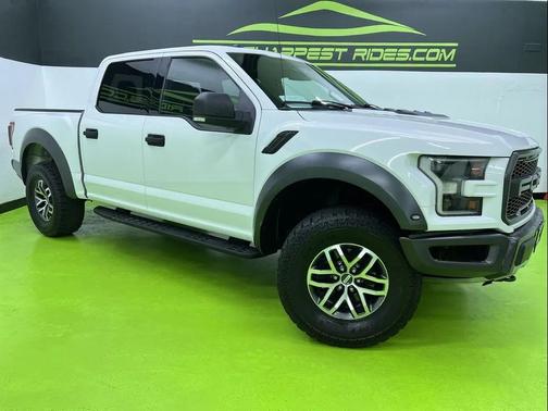 White 2017 Ford F-150 Raptor