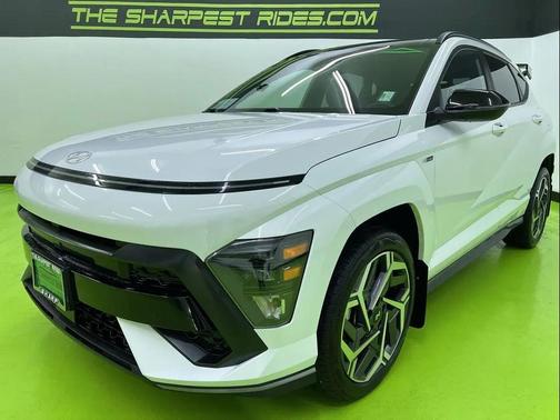 White 2024 Hyundai KONA N Line