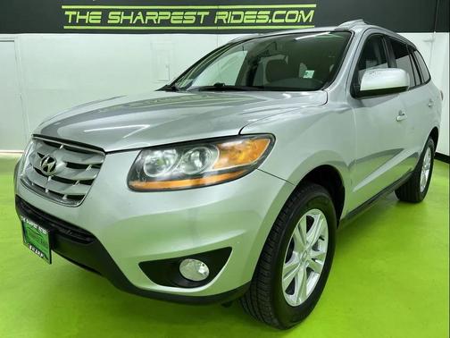 Silver 2010 Hyundai SANTA FE Limited