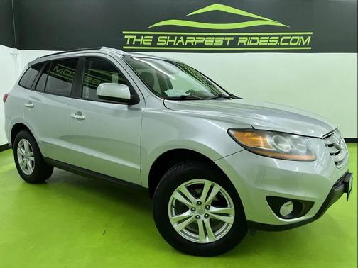 Silver 2010 Hyundai SANTA FE Limited