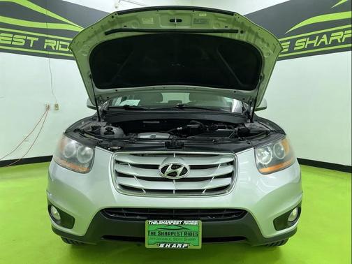 Silver 2010 Hyundai SANTA FE Limited