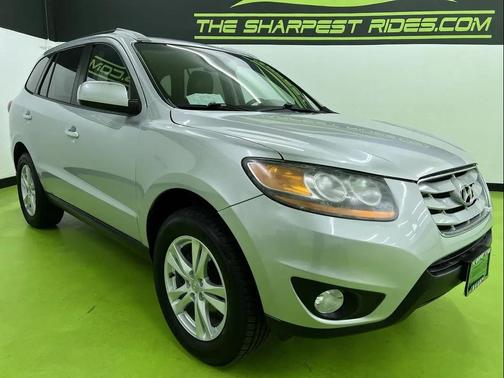 Silver 2010 Hyundai SANTA FE Limited