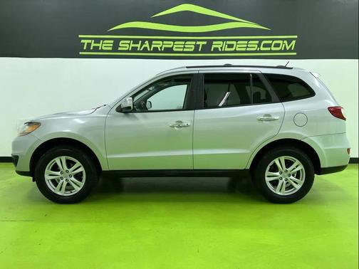 Silver 2010 Hyundai SANTA FE Limited