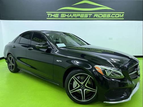 Black 2016 Mercedes-Benz C-Class C 300 4MATIC Sport