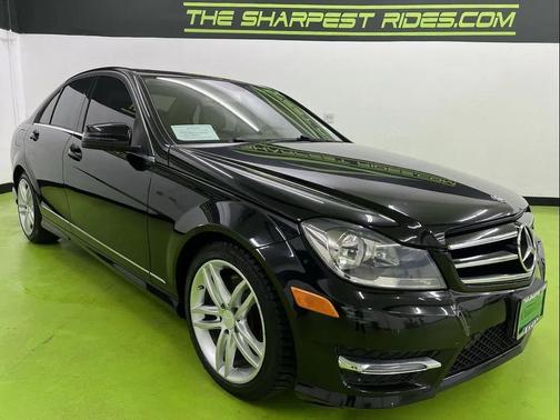 Black 2014 Mercedes-Benz C-Class C 300 4MATIC Sport