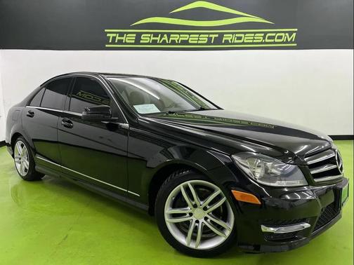 Black 2014 Mercedes-Benz C-Class C 300 4MATIC Sport