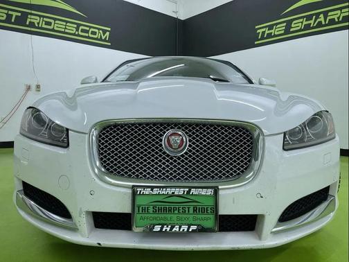 White 2013 Jaguar XF SC