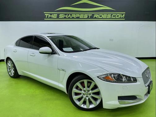 Polaris White 2013 Jaguar XF SC