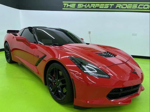 Red 2016 Chevrolet Corvette Stingray Z51