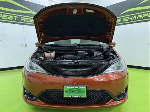Orange 2018 Chrysler Pacifica Touring Plus