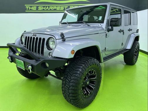 Silver 2015 Jeep Wrangler Unlimited Altitude