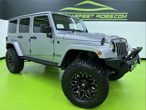 Silver 2015 Jeep Wrangler Unlimited Altitude