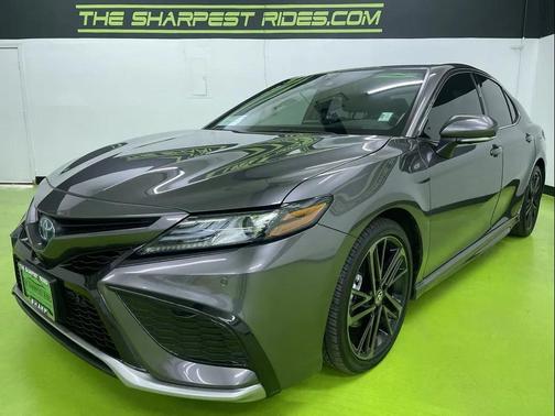 Gray 2024 Toyota Camry Hybrid SE