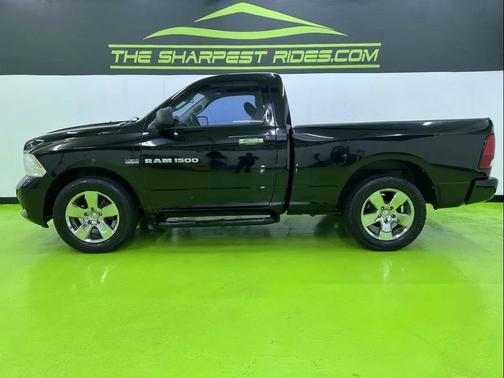 Black 2012 RAM 1500 ST
