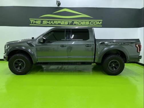 Gray 2018 Ford F-150 Raptor