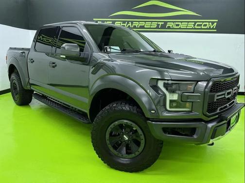 Gray 2018 Ford F-150 Raptor