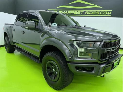 Gray 2018 Ford F-150 Raptor