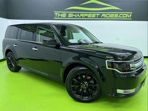 Blue 2019 Ford Flex Limited