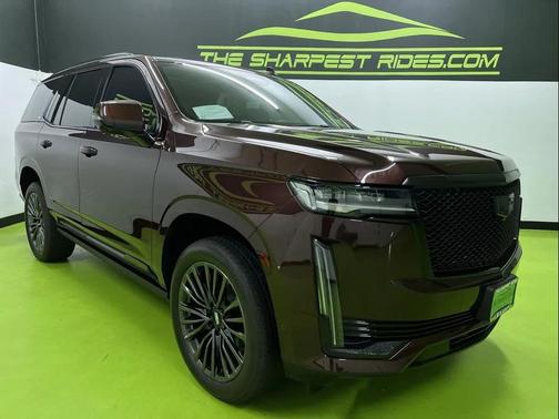 Red 2022 Cadillac Escalade Premium Luxury Platinum