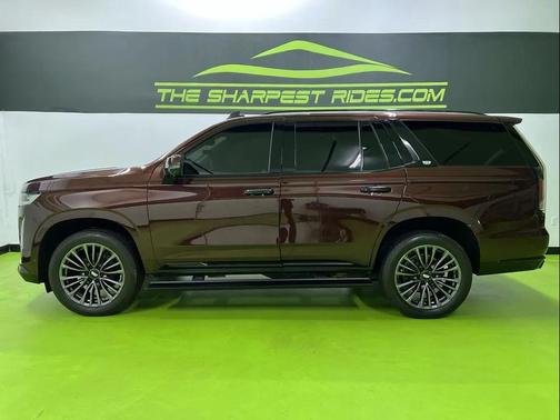 Red 2022 Cadillac Escalade Premium Luxury Platinum