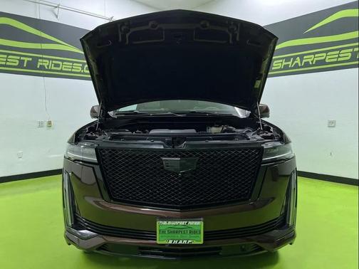 Red 2022 Cadillac Escalade Premium Luxury Platinum