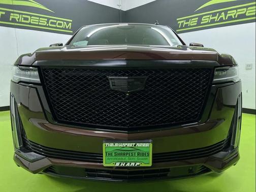 Red 2022 Cadillac Escalade Premium Luxury Platinum