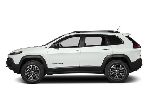 White 2014 Jeep Cherokee Trailhawk