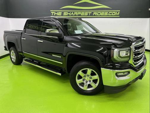 Black 2016 GMC Sierra 1500 SLT