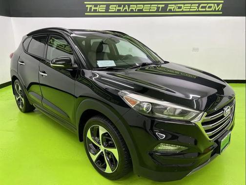 Black 2016 Hyundai TUCSON Limited