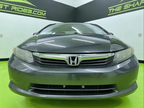 Gray 2012 Honda Civic LX