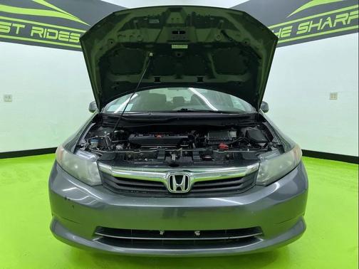 Gray 2012 Honda Civic LX