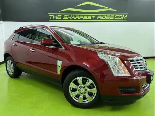 Red 2015 Cadillac SRX Luxury Collection