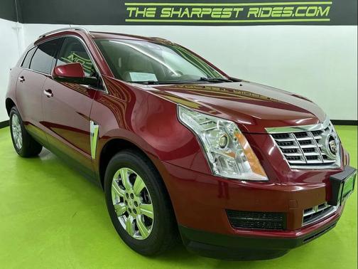 Red 2015 Cadillac SRX Luxury Collection