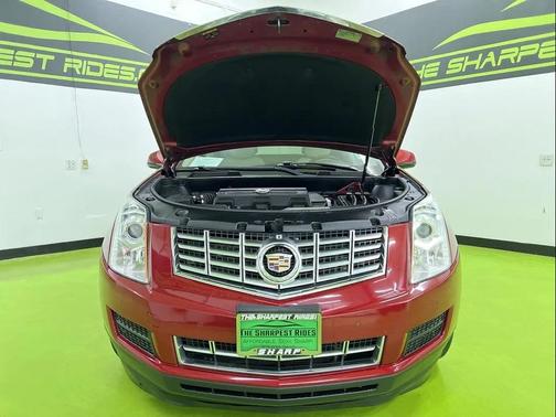 Red 2015 Cadillac SRX Luxury Collection