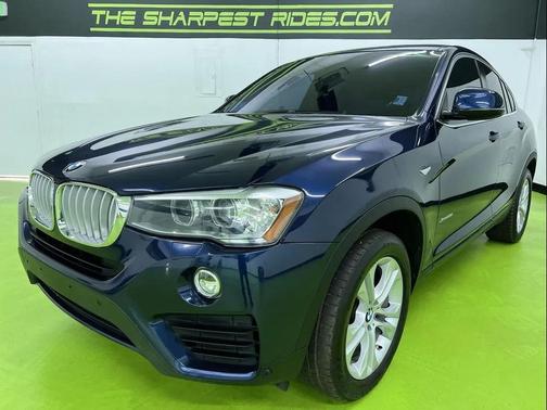 Blue 2015 BMW X4 xDrive28i