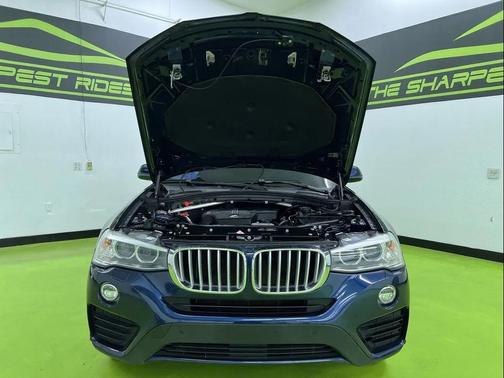 Blue 2015 BMW X4 xDrive28i