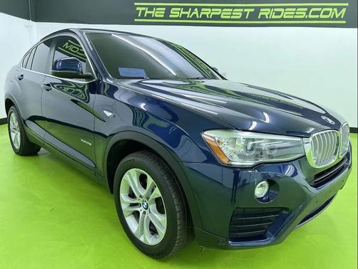 Blue 2015 BMW X4 xDrive28i