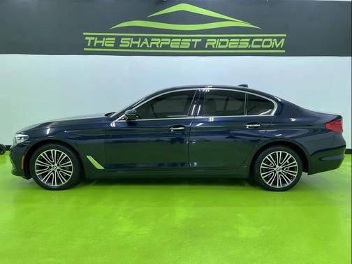 Blue 2018 BMW 530 xDrive