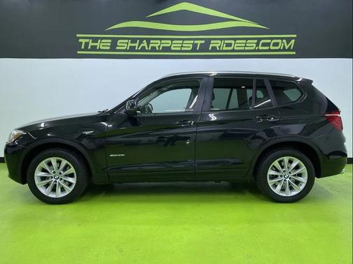 Black 2017 BMW X3 sDrive28i