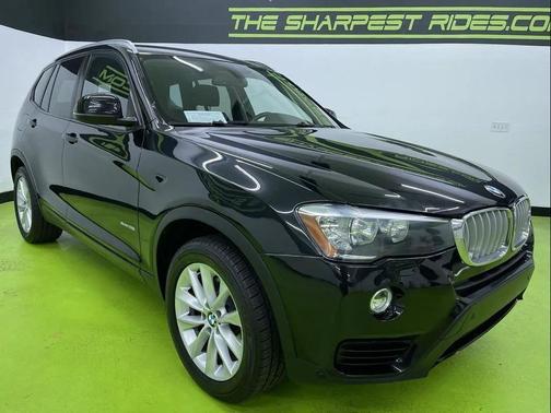 Black 2017 BMW X3 sDrive28i