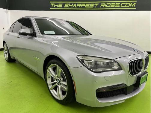 Silver 2015 BMW 750 I