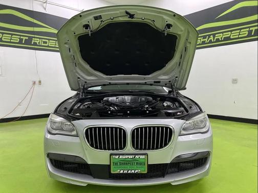 Silver 2015 BMW 750 I