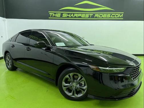 Black 2023 Honda Accord Hybrid EX-L