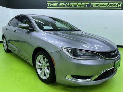 Silver 2015 Chrysler 200 Limited
