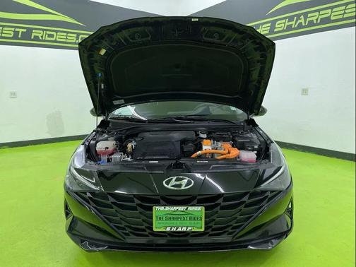 2021 Hyundai ELANTRA HEV Blue