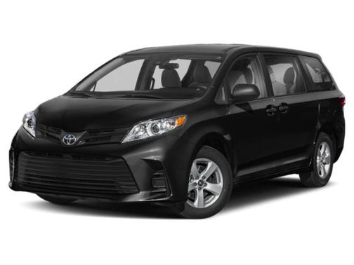 Black 2019 Toyota Sienna SE