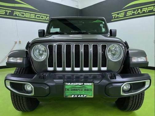 Gray 2018 Jeep Wrangler Unlimited Sahara