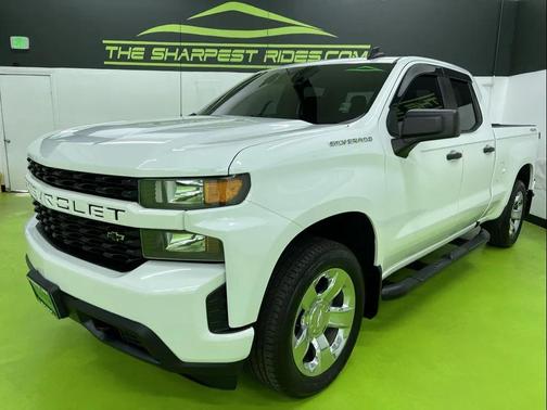 White 2020 Chevrolet Silverado 1500 Custom