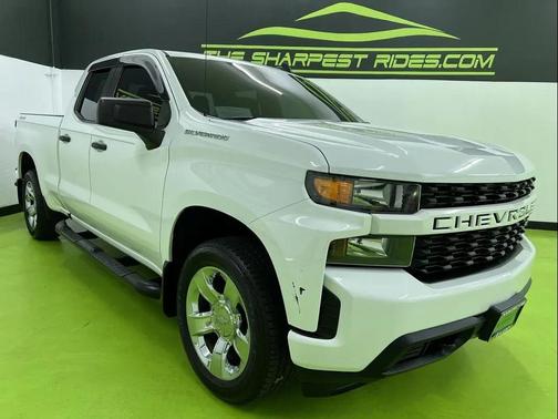 White 2020 Chevrolet Silverado 1500 Custom