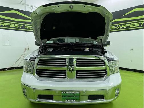 White 2018 RAM 1500 Big Horn